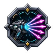 Laser Spray adrenaline power icon